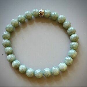 Green Jade Handcrafted Beaded Bracelet